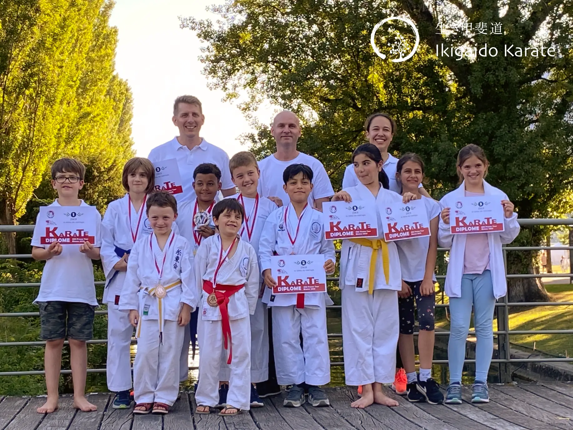 Ikigaido Karate Fällanden - hier U10/U12 in Biel 2022