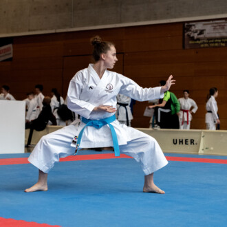 Denja qualifiziert sich für die Karate SM 2024